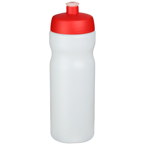 Bouteille de sport à personnaliser 650ml Baseline® Translucide et Rouge